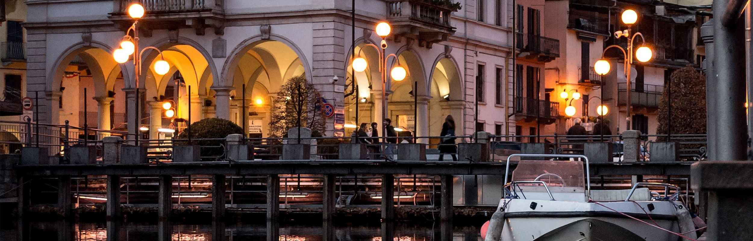 Omegna: stadje aan de oevers van Lago d'Orta