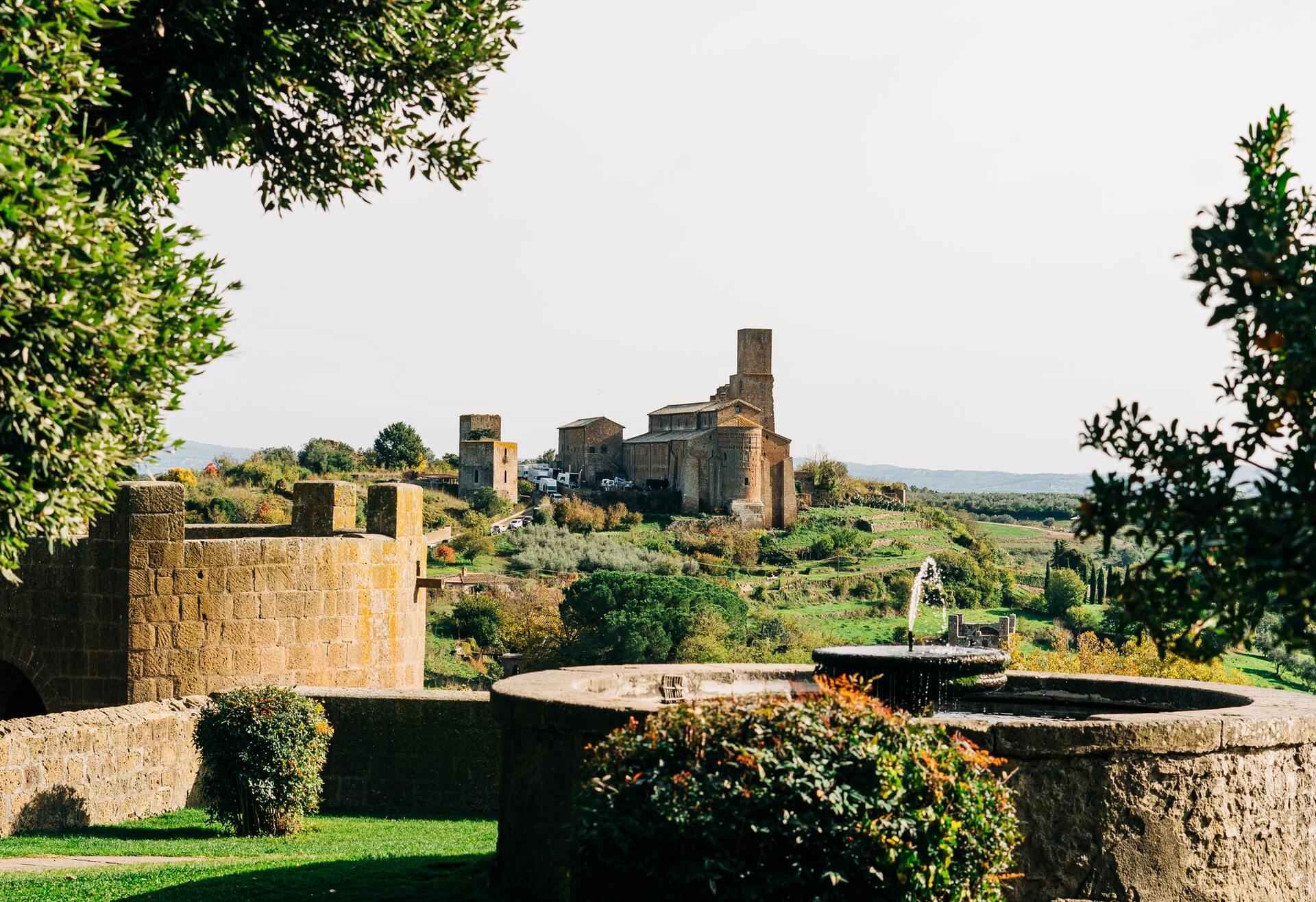 Uitzicht vanaf Tuscania